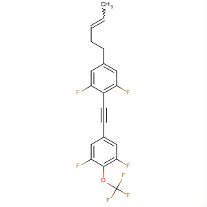 797048-65-8  Benzene,5-[[2,6-difluoro-4-(3E)-3-pentenylphenyl]ethynyl]-1,3-difluoro-2-(trifluoromethoxy)-