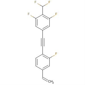 797048-74-9  Benzene,2-(difluoromethyl)-5-[(4-ethenyl-2-fluorophenyl)ethynyl]-1,3-difluoro-