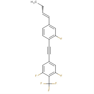 797048-86-3  Benzene,5-[[4-(1E)-1-butenyl-2-fluorophenyl]ethynyl]-1,3-difluoro-2-(trifluoromethyl)-