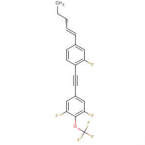 797048-94-3  Benzene,1,3-difluoro-5-[[2-fluoro-4-(1E)-1-pentenylphenyl]ethynyl]-2-(trifluoromethoxy)-