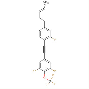 797049-06-0  Benzene,1,3-difluoro-5-[[2-fluoro-4-(3E)-3-pentenylphenyl]ethynyl]-2-(trifluoromethoxy)-