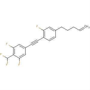 797049-09-3  Benzene,2-(difluoromethyl)-1,3-difluoro-5-[[2-fluoro-4-(4-pentenyl)phenyl]ethynyl]-
