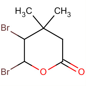 79749-57-8  2H-Pyran-2-one, 5,6-dibromotetrahydro-4,4-dimethyl-