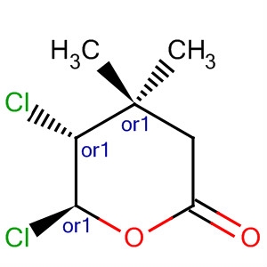 79749-59-0  2H-Pyran-2-one, 5,6-dichlorotetrahydro-4,4-dimethyl-, trans-