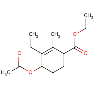 764673-91-8  2-Cyclohexene-1-carboxylic acid, 4-(acetyloxy)-3-ethyl-2-methyl-, ethylester
