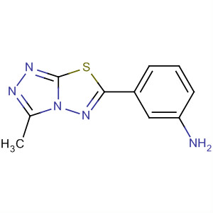 764710-30-7  Benzenamine, 3-(3-methyl-1,2,4-triazolo[3,4-b][1,3,4]thiadiazol-6-yl)-