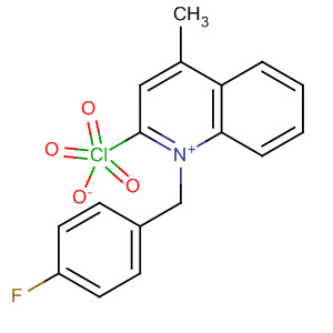76500-74-8  Quinolinium, 1-[(4-fluorophenyl)methyl]-4-methyl-, perchlorate