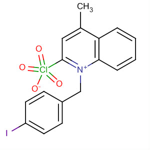76500-76-0  Quinolinium, 1-[(4-iodophenyl)methyl]-4-methyl-, perchlorate