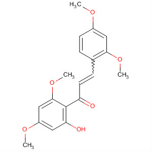 76583-07-8  2-Propen-1-one,3-(2,4-dimethoxyphenyl)-1-(2-hydroxy-4,6-dimethoxyphenyl)-