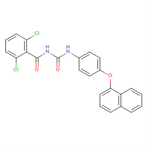 76589-27-0  Benzamide,2,6-dichloro-N-[[[4-(1-naphthalenyloxy)phenyl]amino]carbonyl]-