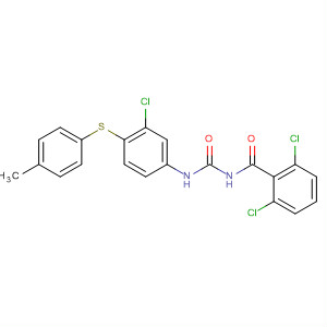 76589-85-0  Benzamide,2,6-dichloro-N-[[[3-chloro-4-[(4-methylphenyl)thio]phenyl]amino]carbonyl]-