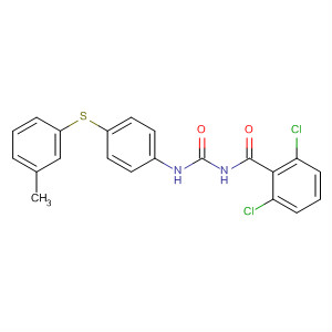 76589-92-9  Benzamide,2,6-dichloro-N-[[[4-[(3-methylphenyl)thio]phenyl]amino]carbonyl]-