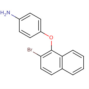 76590-24-4  Benzenamine, 4-[(2-bromo-1-naphthalenyl)oxy]-