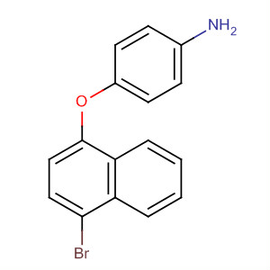 76590-25-5  Benzenamine, 4-[(4-bromo-1-naphthalenyl)oxy]-