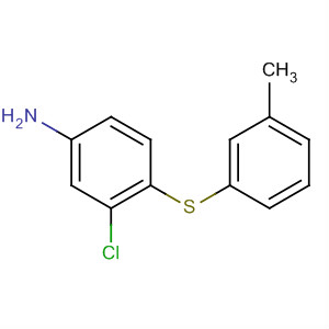 76590-38-0  Benzenamine, 3-chloro-4-[(3-methylphenyl)thio]-