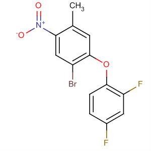 765914-72-5  Benzene, 1-bromo-2-(2,4-difluorophenoxy)-4-methyl-5-nitro-
