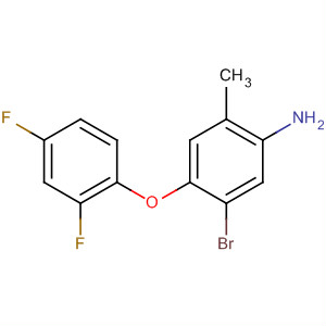 765914-73-6  Benzenamine, 5-bromo-4-(2,4-difluorophenoxy)-2-methyl-