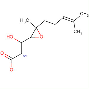 76638-49-8  Oxiranemethanol, 3-methyl-3-(4-methyl-3-pentenyl)-, acetate,(2R,3R)-rel-
