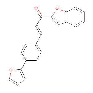 766529-57-1  2-Propen-1-one, 1-(2-benzofuranyl)-3-[4-(2-furanyl)phenyl]-