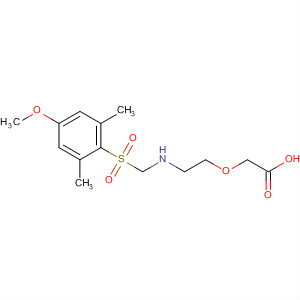 766558-33-2  Acetic acid,[2-[[(4-methoxy-2,6-dimethylphenyl)sulfonyl]methylamino]ethoxy]-