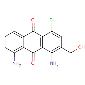 76665-37-7  9,10-Anthracenedione, 1,8-diamino-4-chloro-2-(hydroxymethyl)-