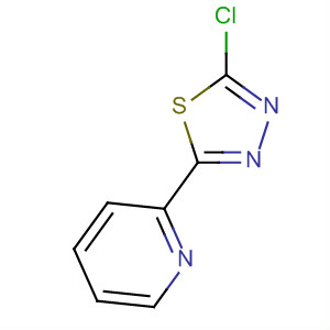76686-93-6  Pyridine, 2-(5-chloro-1,3,4-thiadiazol-2-yl)- 76686-93-6  Pyridine, 2-(5-chloro-1,3,4-thiadiazol-2-yl)-