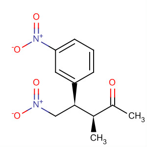 767291-18-9  2-Pentanone, 3-methyl-5-nitro-4-(3-nitrophenyl)-, (3S,4R)-