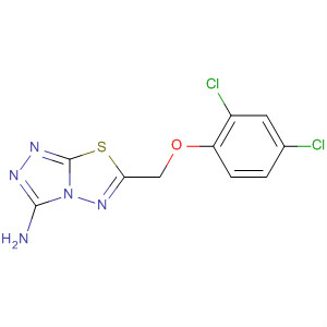 76779-83-4  1,2,4-Triazolo[3,4-b][1,3,4]thiadiazol-3-amine,6-[(2,4-dichlorophenoxy)methyl]-