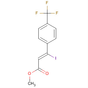 768403-32-3  2-Propenoic acid, 3-iodo-3-[4-(trifluoromethyl)phenyl]-, methyl ester,(2Z)-