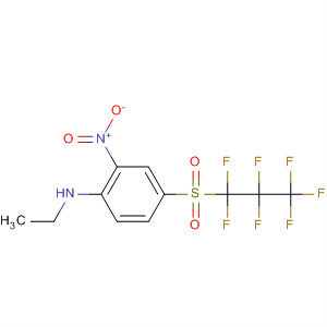 76848-27-6  Benzenamine, N-ethyl-4-[(heptafluoropropyl)sulfonyl]-2-nitro-