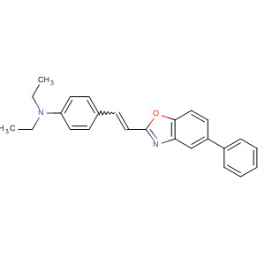 76869-47-1  Benzenamine, N,N-diethyl-4-[2-(5-phenyl-2-benzoxazolyl)ethenyl]-