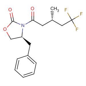 769169-10-0  2-Oxazolidinone,4-(phenylmethyl)-3-[(3S)-5,5,5-trifluoro-3-methyl-1-oxopentyl]-, (4S)-