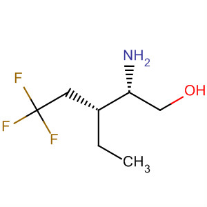 769169-18-8  1-Pentanol, 2-amino-3-ethyl-5,5,5-trifluoro-, (2S,3R)-
