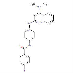 769175-93-1  Benzamide,N-[cis-4-[[4-(dimethylamino)-2-quinolinyl]amino]cyclohexyl]-4-iodo-