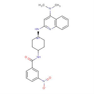 769175-96-4  Benzamide,N-[cis-4-[[4-(dimethylamino)-2-quinolinyl]amino]cyclohexyl]-3-nitro-