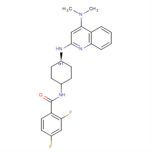 769176-78-5  Benzamide,N-[cis-4-[[4-(dimethylamino)-2-quinolinyl]amino]cyclohexyl]-2,4-difluoro-