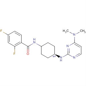 769178-96-3  Benzamide,N-[cis-4-[[4-(dimethylamino)-2-pyrimidinyl]amino]cyclohexyl]-2,4-difluoro-
