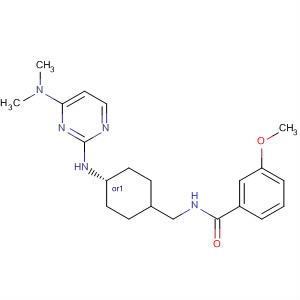 769179-17-1  Benzamide,N-[[cis-4-[[4-(dimethylamino)-2-pyrimidinyl]amino]cyclohexyl]methyl]-3-methoxy-