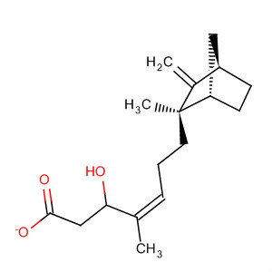 77-43-0  2-Penten-1-ol,2-methyl-5-[(1S,2R,4R)-2-methyl-3-methylenebicyclo[2.2.1]hept-2-yl]-,acetate, (2Z)-