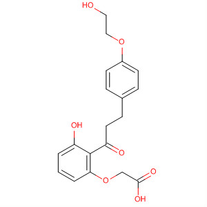 770745-61-4  Acetic acid,[3-hydroxy-2-[3-[4-(2-hydroxyethoxy)phenyl]-1-oxopropyl]phenoxy]-