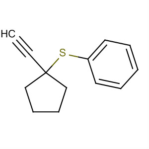 77084-81-2  Benzene, [(1-ethynylcyclopentyl)thio]-
