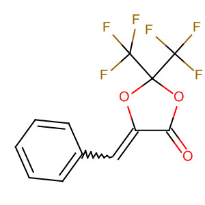 7712-19-8  1,3-Dioxolan-4-one, 5-(phenylmethylene)-2,2-bis(trifluoromethyl)-