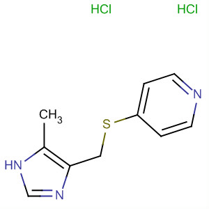 77148-48-2  Pyridine, 4-[[(5-methyl-1H-imidazol-4-yl)methyl]thio]-, dihydrochloride