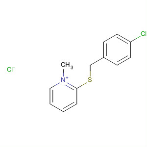 77148-66-4  Pyridinium, 2-[[(4-chlorophenyl)methyl]thio]-1-methyl-, chloride
