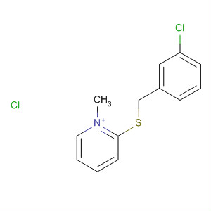 77148-72-2  Pyridinium, 2-[[(3-chlorophenyl)methyl]thio]-1-methyl-, chloride