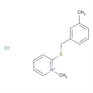 77148-85-7  Pyridinium, 1-methyl-2-[[(3-methylphenyl)methyl]thio]-, chloride
