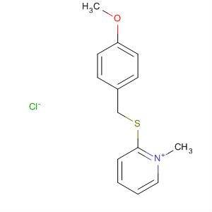77148-86-8  Pyridinium, 2-[[(4-methoxyphenyl)methyl]thio]-1-methyl-, chloride