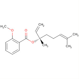 771489-87-3  Benzoic acid, 2-methoxy-, (1S)-1-ethenyl-1,5-dimethyl-4-hexenyl ester
