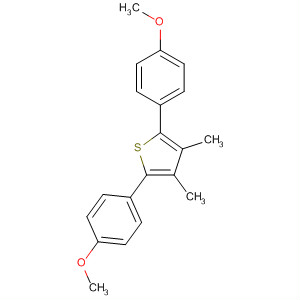 77150-78-8  Thiophene, 2,5-bis(4-methoxyphenyl)-3,4-dimethyl-