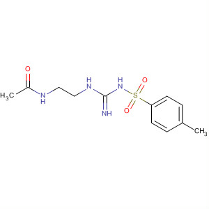 77153-12-9  Acetamide,N-[2-[[imino[[(4-methylphenyl)sulfonyl]amino]methyl]amino]ethyl]-
